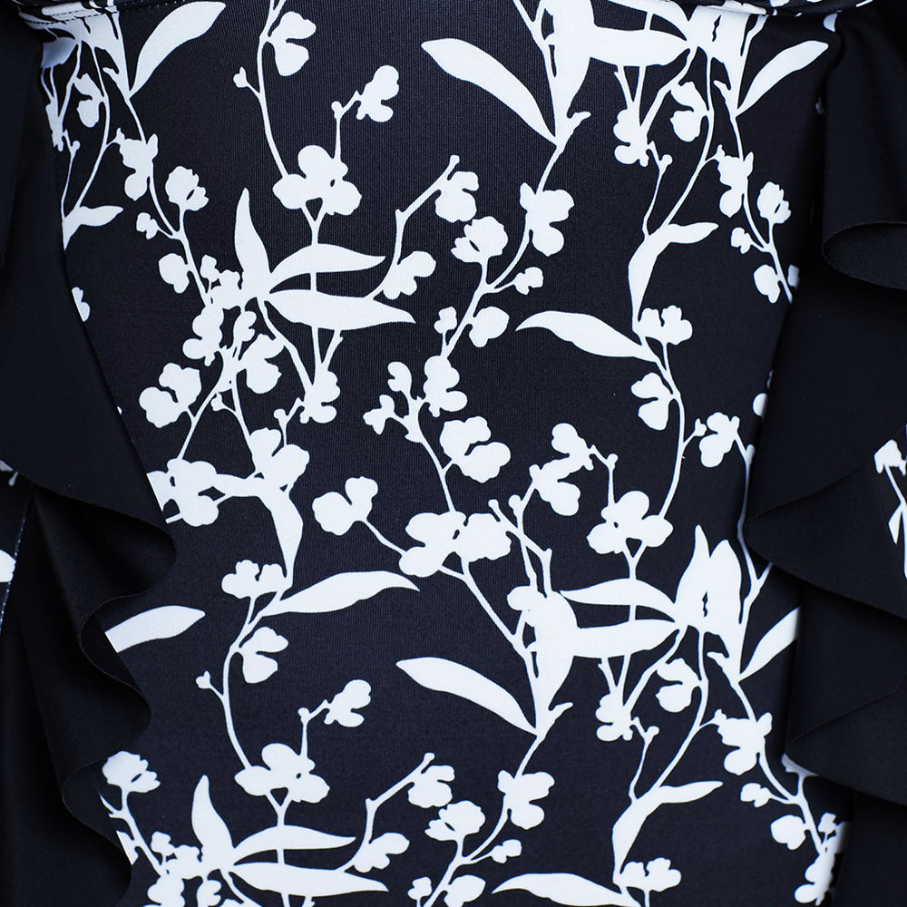 Arianna Swimsuit Ramage Black & White - "Fantastic quality and looks amazing on!" Elizabeth L. - Swimwear by Contessa Volpi