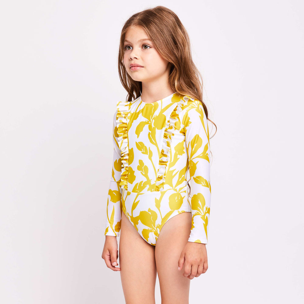 Little-Halle-surfsuit-long-sleeve-iris-yellow-2-contessa-volpi-matching-swimwear