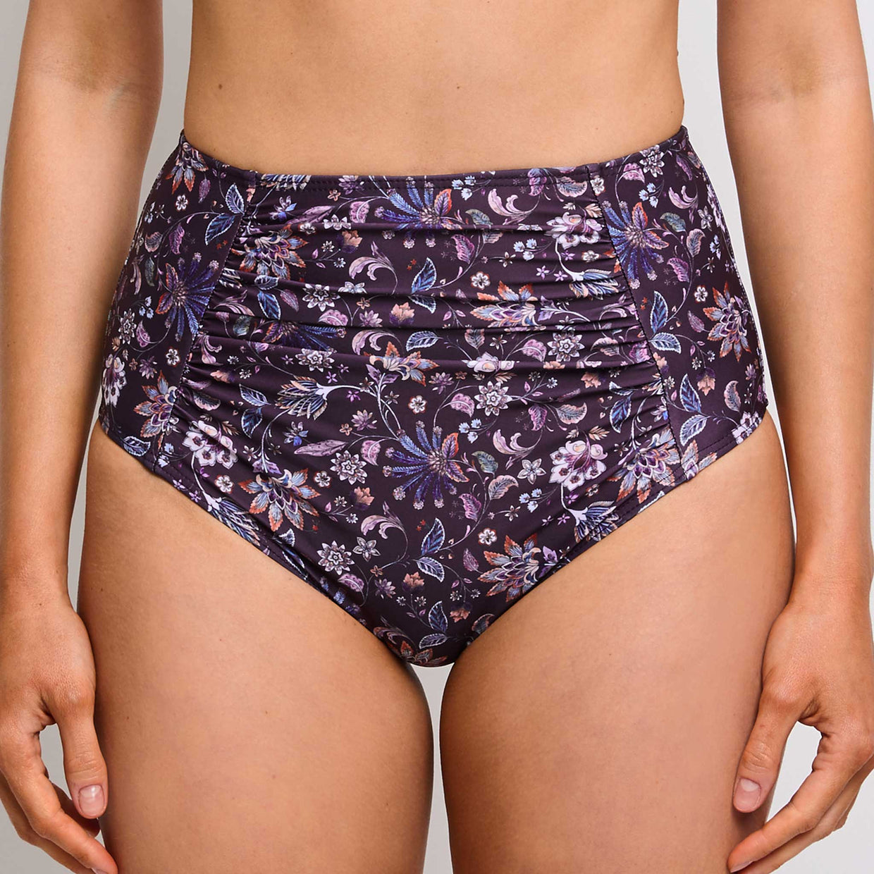 Erica Bikini Bottom Paisley Brown